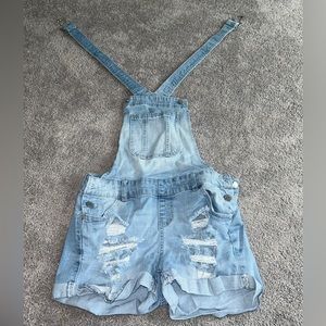 Denim Overalls